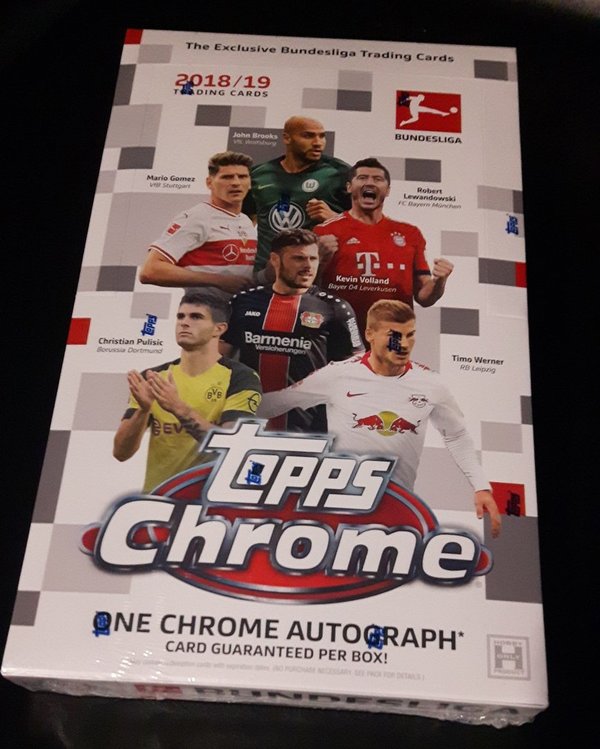 Topps Chrome Bundesliga 2018/19 Hobby Box