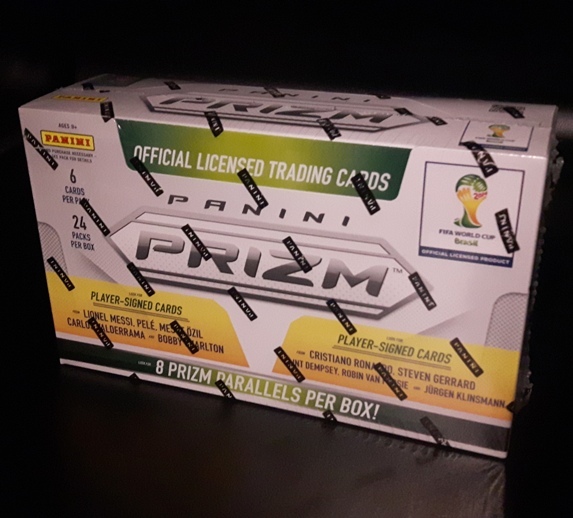 3 World Cup 2014 Panini Prizm HOBBY Hanger Boxes-Look for $2000 Autographs !! 