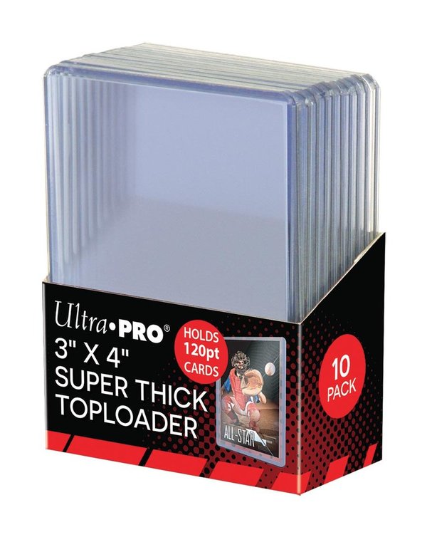 Top Loader 120pt von Ultra Pro (10 Stück)