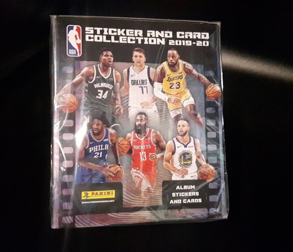 Panini NBA Sticker & Cards 2019/20 Box + Album