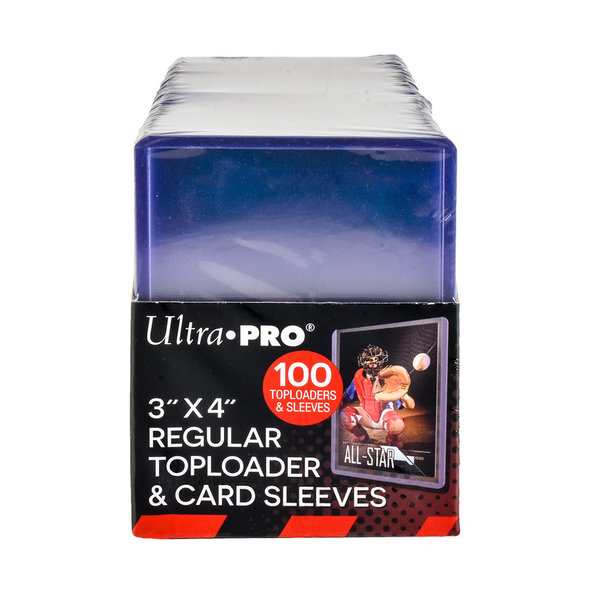 Top Loader + Sleeves 35pt von Ultra Pro (je 100 Stück)