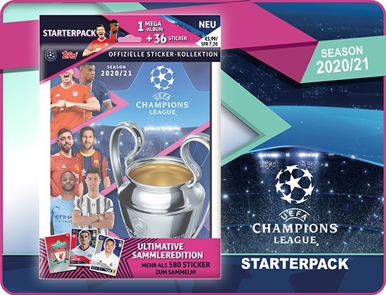 Topps Champions League 2020/2021 Sticker Album
