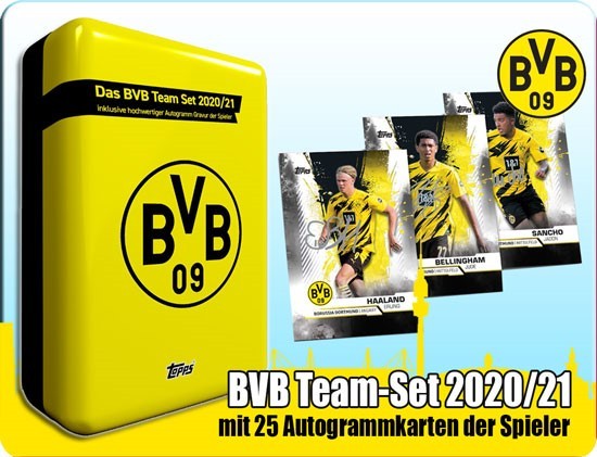 Topps BVB Team-Set 2020/21 Tin