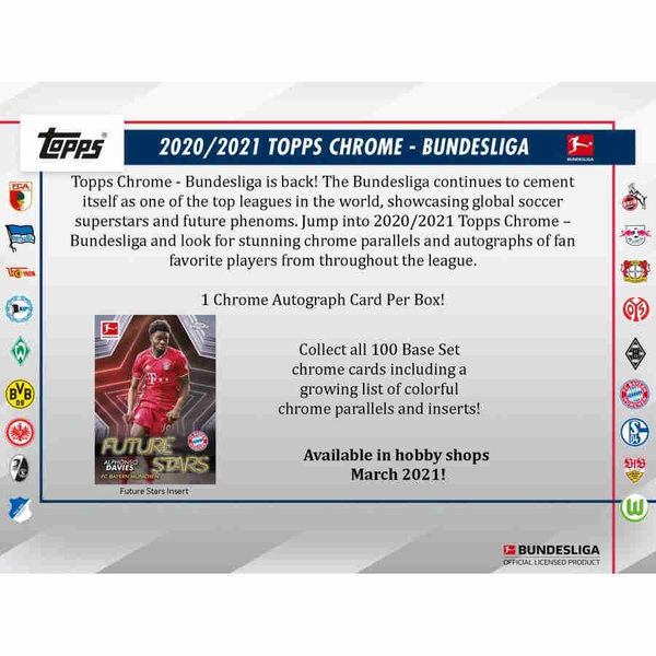 Topps Chrome Bundesliga 2020/21 Hobby Box