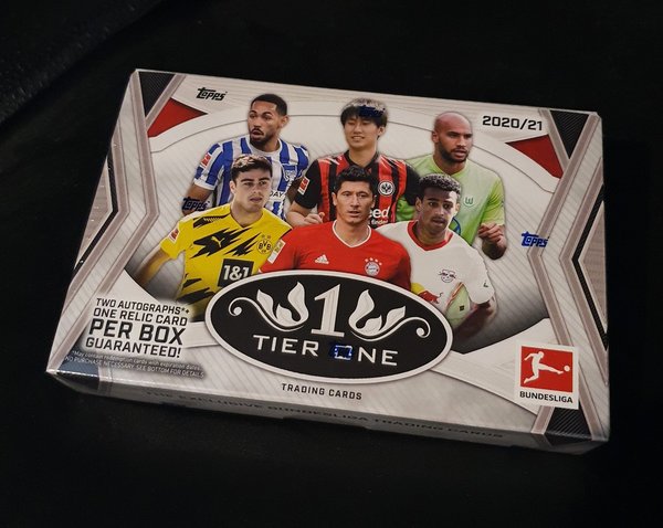 Topps Tier 1 Bundesliga 2020/21 Hobby Box