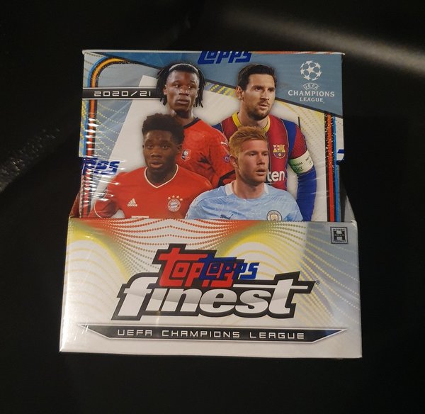 Topps Finest Champions League 2020/21 Hobby Box