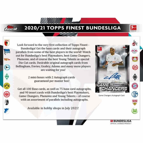Topps Finest Bundesliga 2020/21 Hobby Box