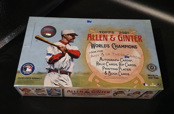 Topps Allen & Ginter MLB 2021 Hobby Box