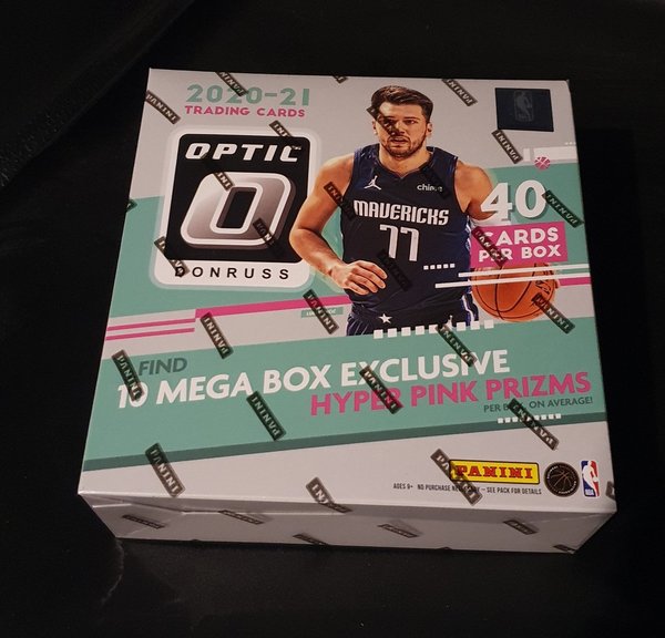Panini Optic NBA 2020/21 Mega Box