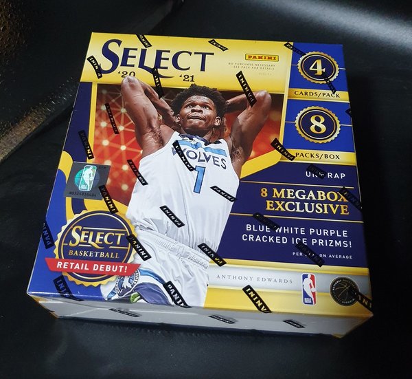 Panini Select NBA 2020/21 Mega Box