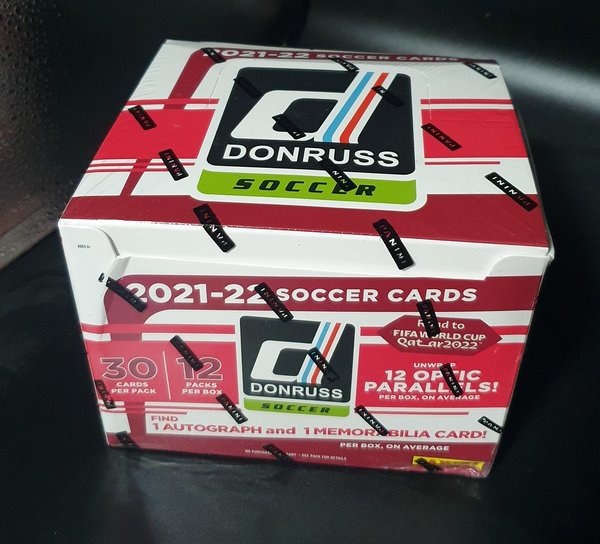 Panini Donruss Road to Qatar Soccer 2021/22 Hobby Box