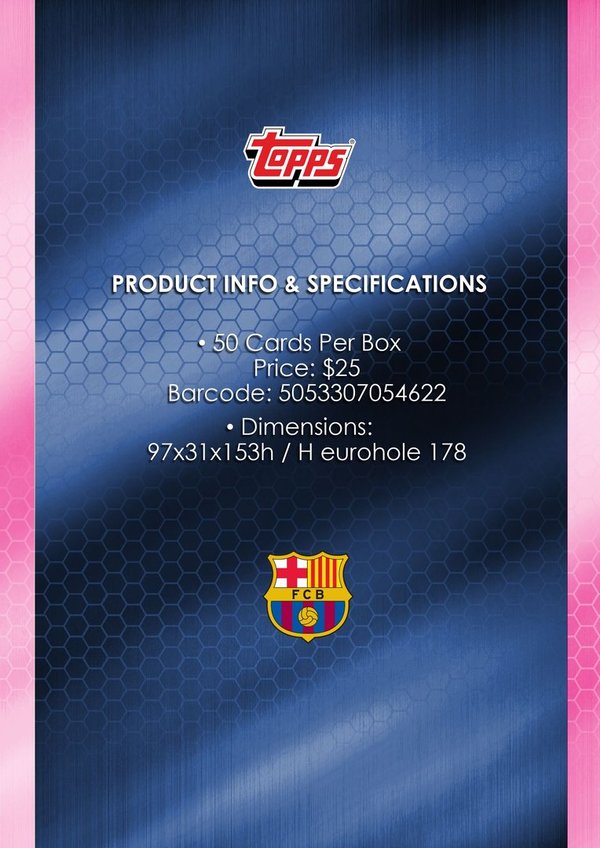 Topps FC Barcelona Team Set 2021 Box Set