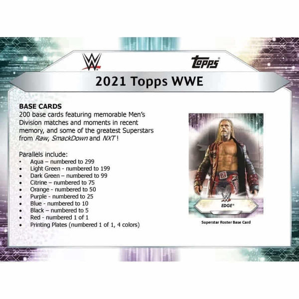 Topps WWE Wrestling 2021 Hobby Box