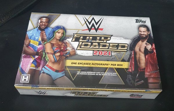 Topps Fully Loaded WWE Wrestling 2021 Hobby Box