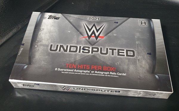 Topps Undisputed WWE Wrestling 2021 Hobby Box