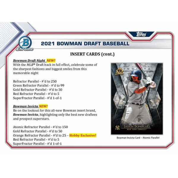 Bowman Draft MLB 2021 Super Jumbo Box
