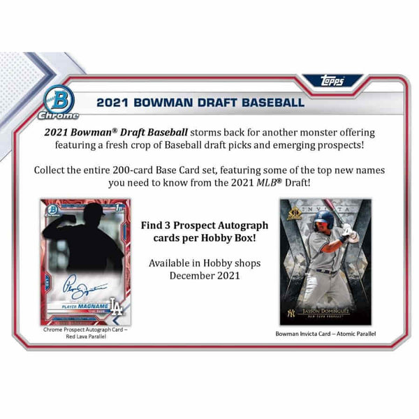 Bowman Draft MLB 2021 Super Jumbo Box