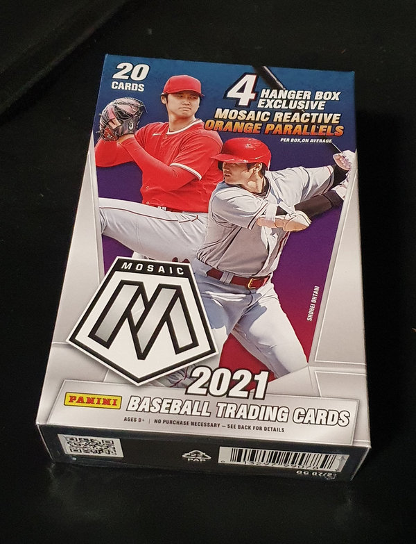 Panini Mosaic MLB 2021 Hanger Box