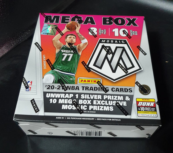 Panini Mosaic NBA 2020/21 Mega Box (Pink Parallels)