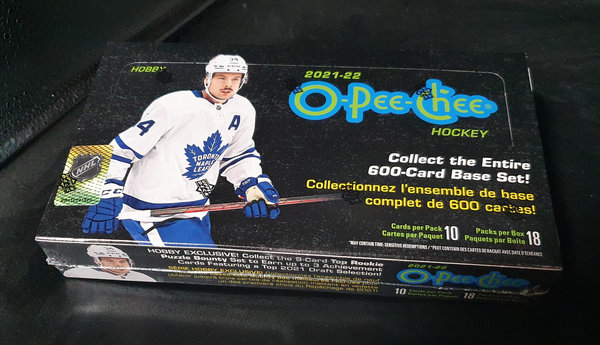 Upper Deck O-Pee-Chee NHL 2021/22 Hobby Box