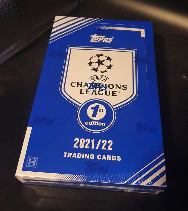 Topps UEFA Champions League 1st Edition 2021/22 Hobby Box
