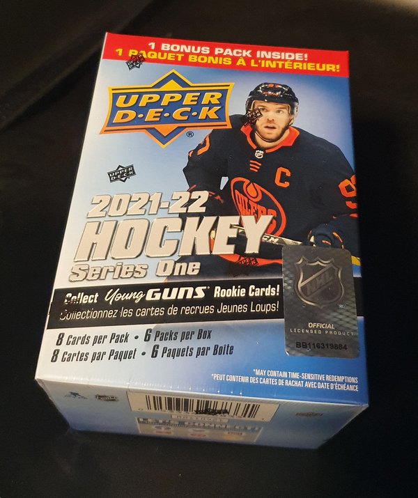 Upper Deck Series 1 NHL 2021/22 Blaster Box