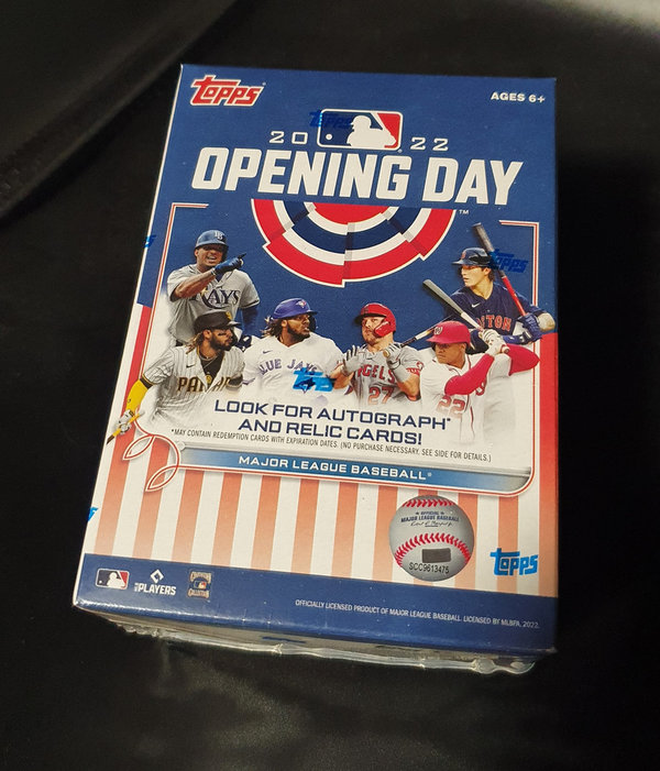 Topps Opening Day MLB 2022 Blaster Box