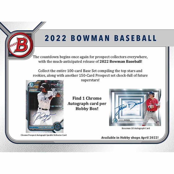 Bowman MLB 2022 Hobby Pack