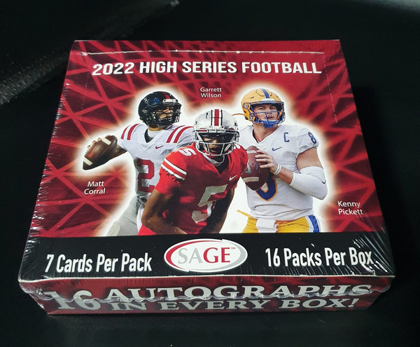 Sage High Series Football 2022 Hobby Box