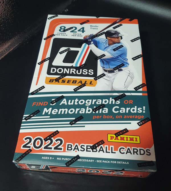 Donruss MLB 2022 Hobby Box