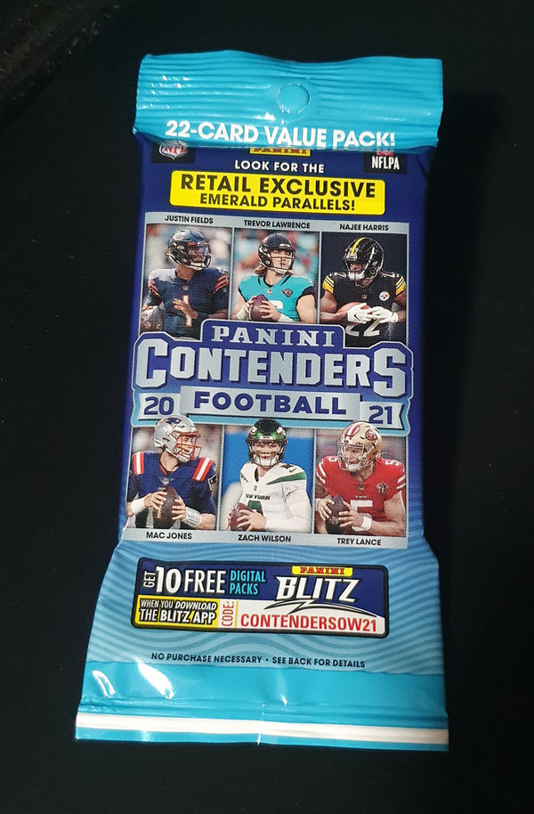 Panini Contenders NFL 2021 Value Pack