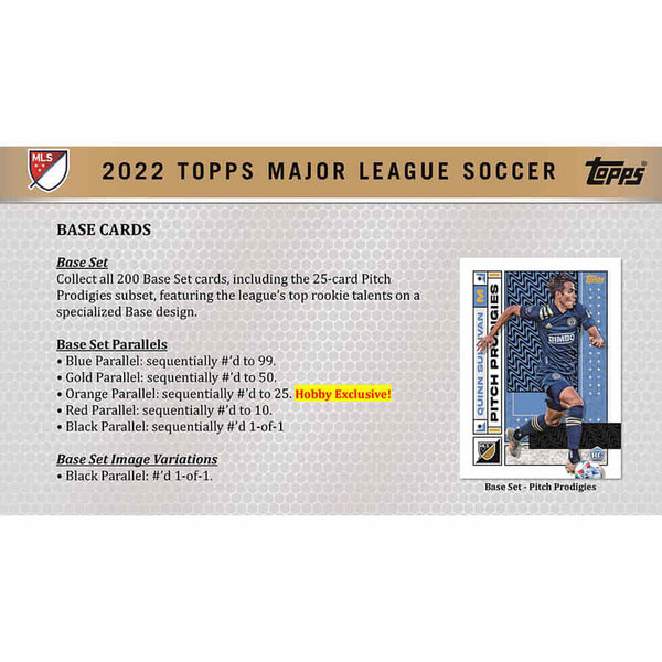 Topps MLS 2022 Hobby Box