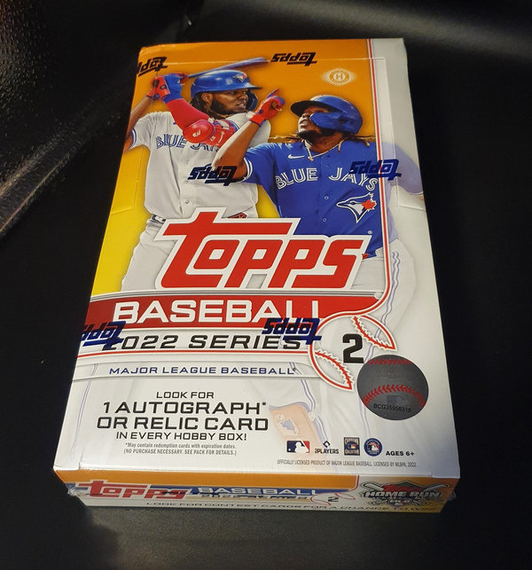 Topps MLB 2022 Series 2 Hobby Box