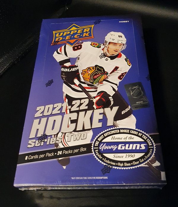 Upper Deck Series 2 NHL 2021/22 Hobby Box
