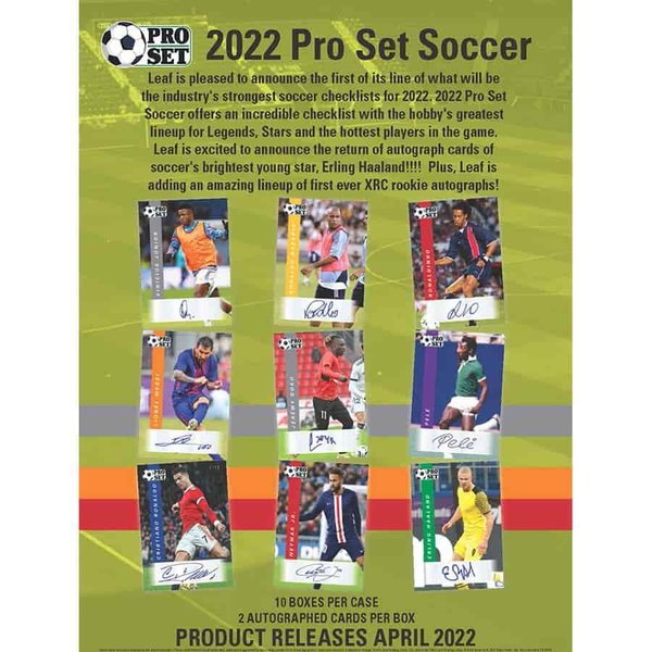 Leaf Pro Set Soccer 2022 Hobby Box