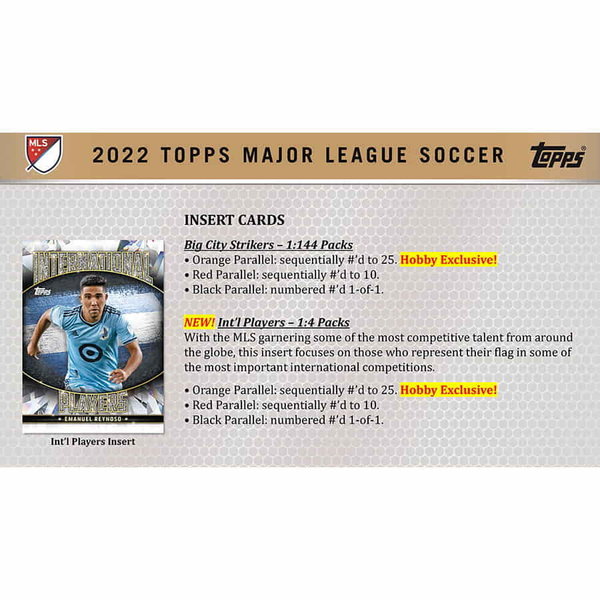 Topps MLS 2022 Blaster Box