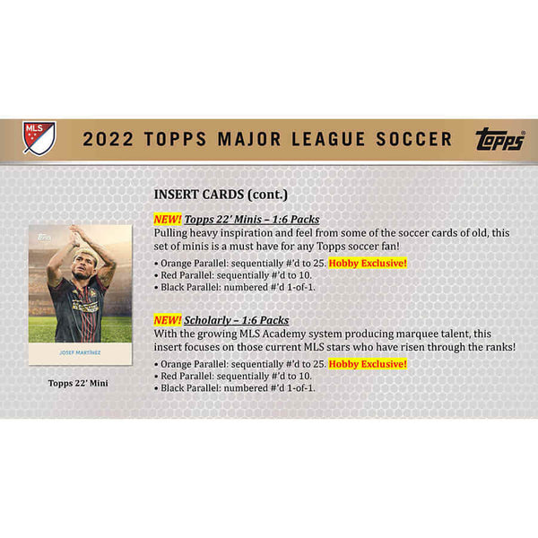 Topps MLS 2022 Blaster Box