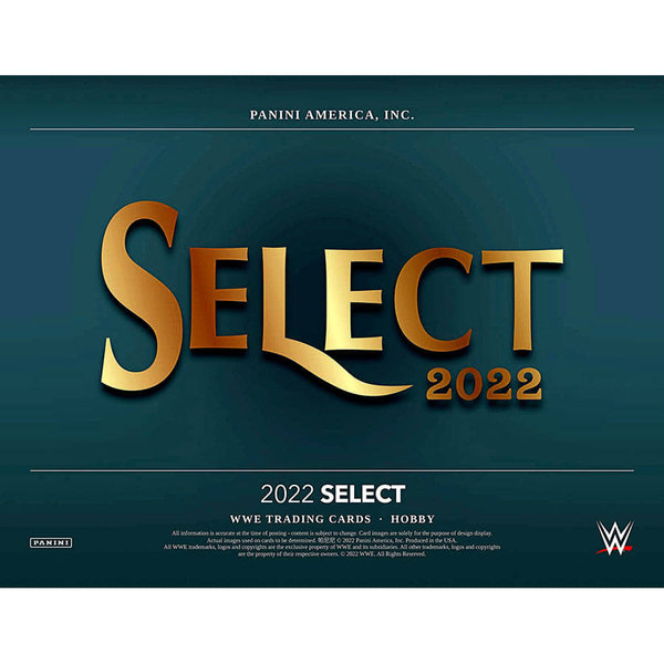 Panini Select WWE 2022 Hobby Box
