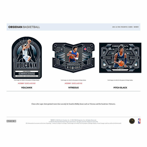 Panini Obsidian NBA 2021/22 Hobby Box