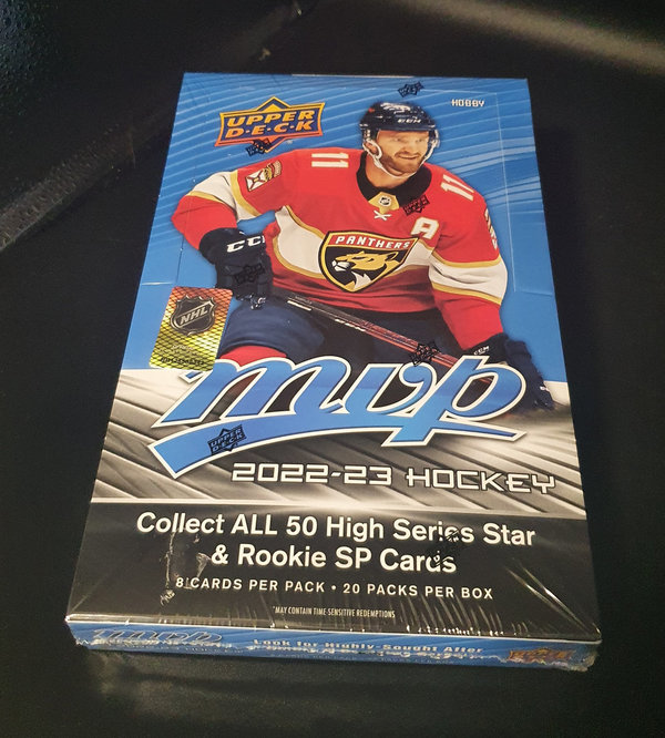 Upper Deck MVP NHL 2022/23 Hobby Box