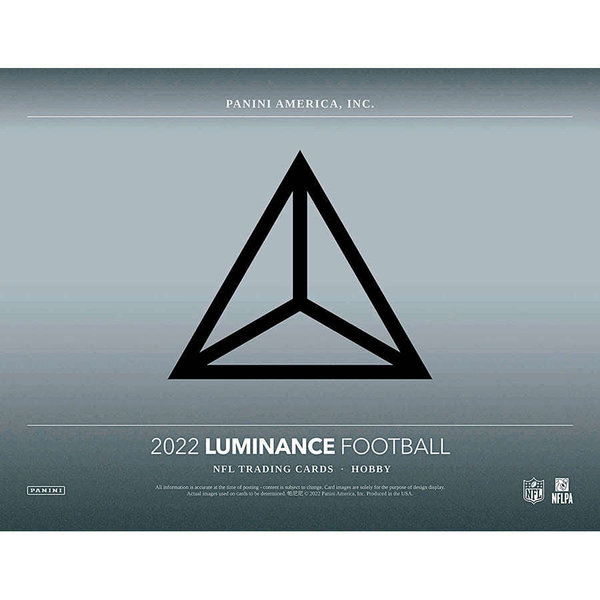 Panini Luminance NFL 2022 Hobby Box