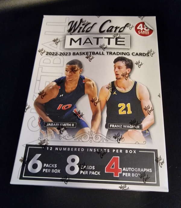 Wild Card Draft Pick Matte 2022 Mega Box