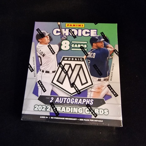 Panini Mosaic Choice MLB 2022 Hobby Box