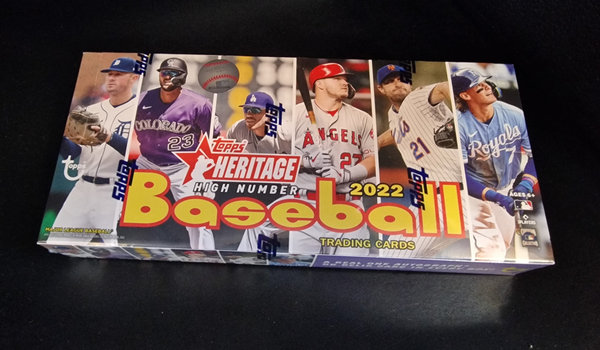 Topps Heritage High Number MLB 2022 Hobby Box