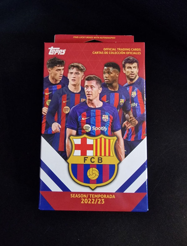 Topps FC Barcelona 2022/23 Fan Set Box