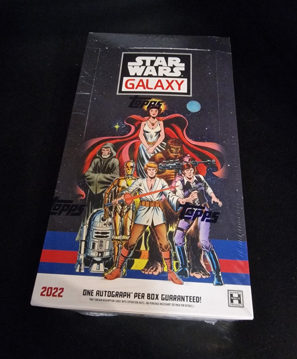Topps Star Wars Chrome Galaxy 2022 Hobby Box