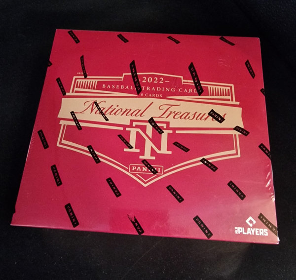 Panini National Treasures MLB 2022 Hobby Box