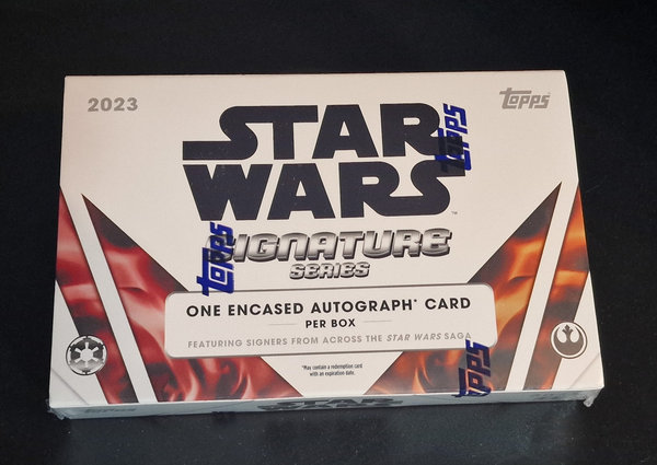 Topps Star Wars Signature Series 2023 Hobby Box