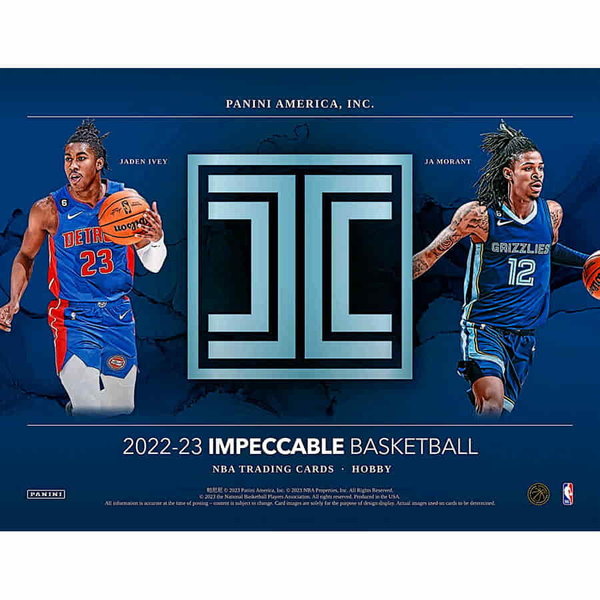 Panini Impeccable NBA 2022/23 Hobby Box