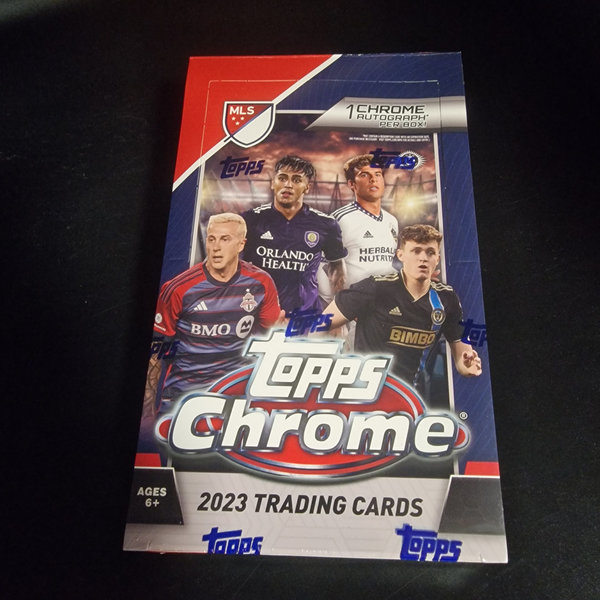 Topps Chrome MLS 2023 Hobby Box